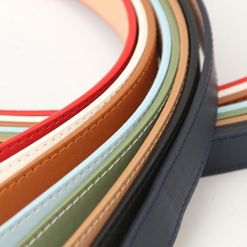 652F Fashion Hot Girls Oval Bu - Formal Belt Leather Thin review and price