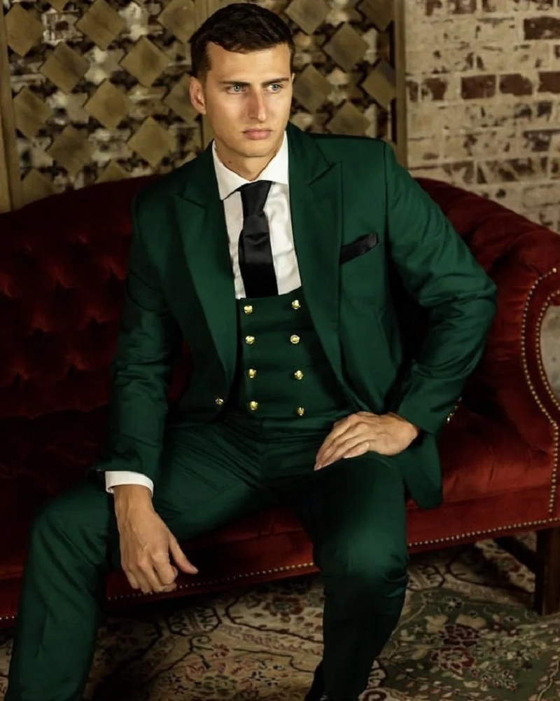 Green Classic Men Suits Formal - Men Formal Wear Shop review and price