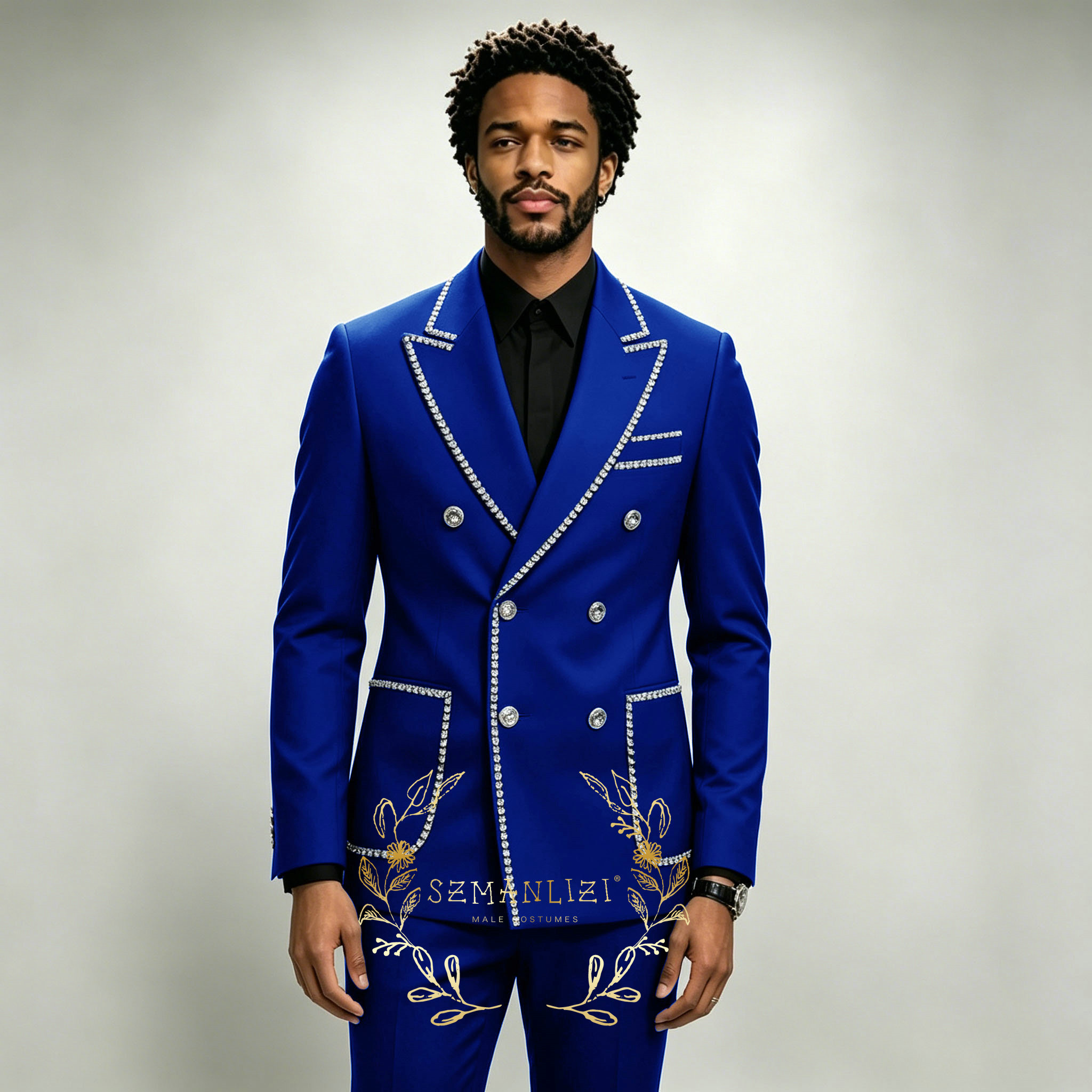 Luxury Men's Suits 2 Pieces Ro - Men'S Formal Wear In Wedding review and price