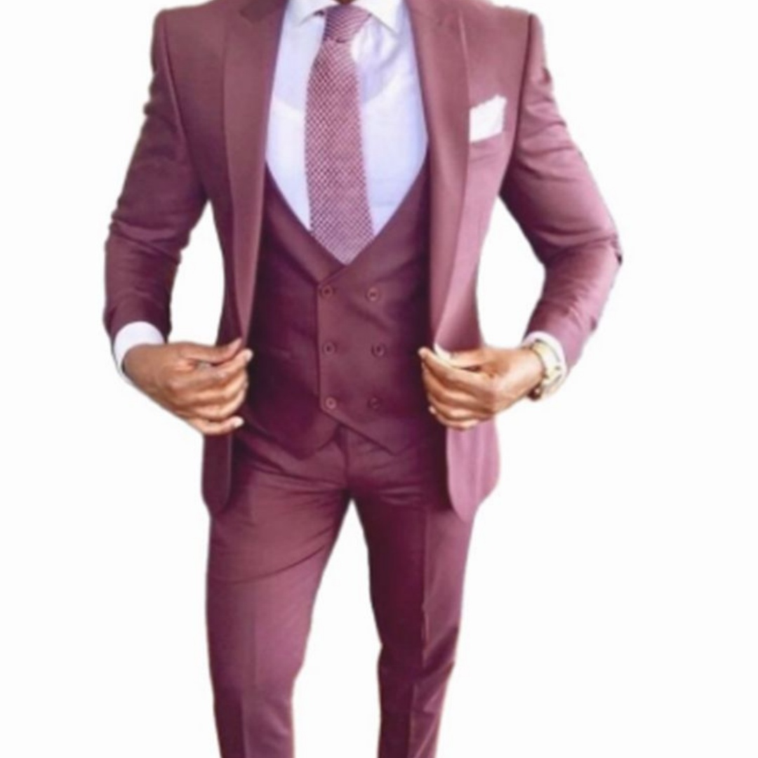 Mens 3 Piece Suit Elegant Wedd - Men'S Formal Wear Not Suit review and price
