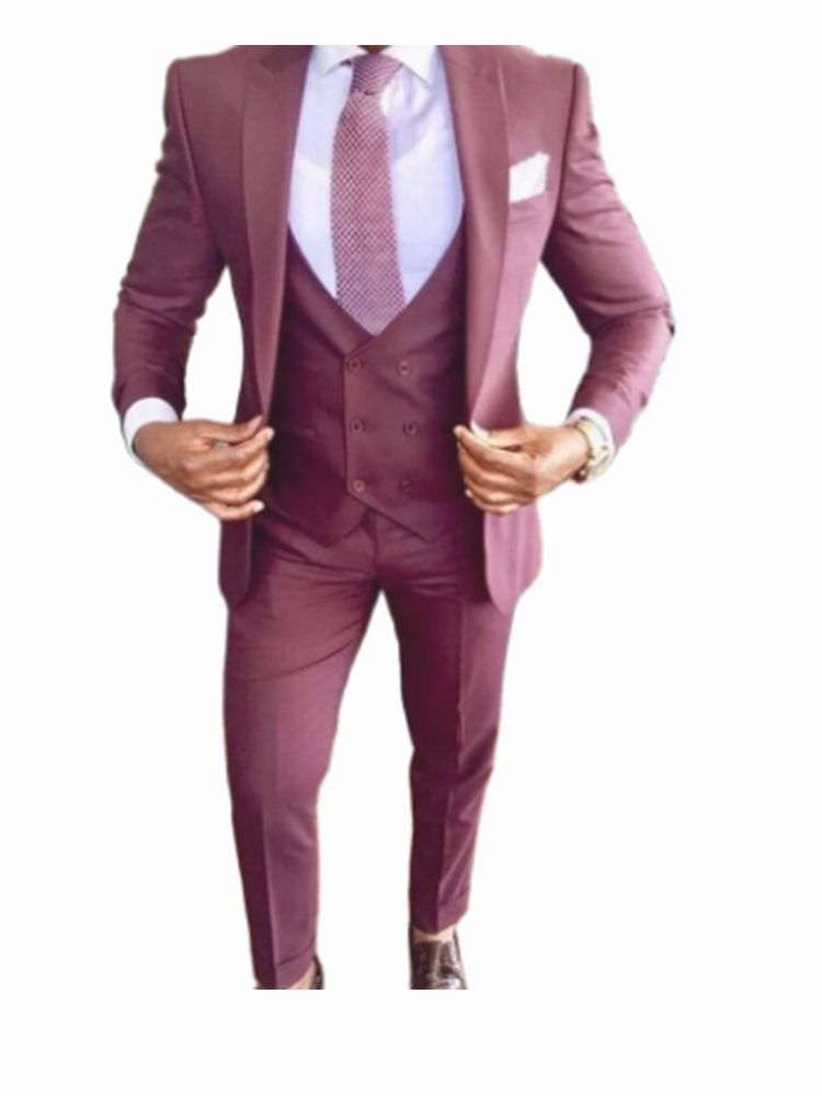 Mens 3 Piece Suit Elegant Wedd - Men'S Formal Wear Not Suit review and price