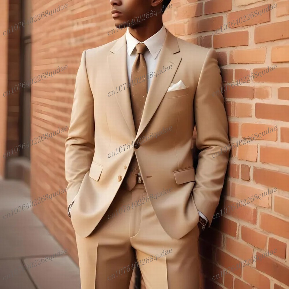New Orange Men Suit Formal Occ - Formal Wear Jersey For Men review and price