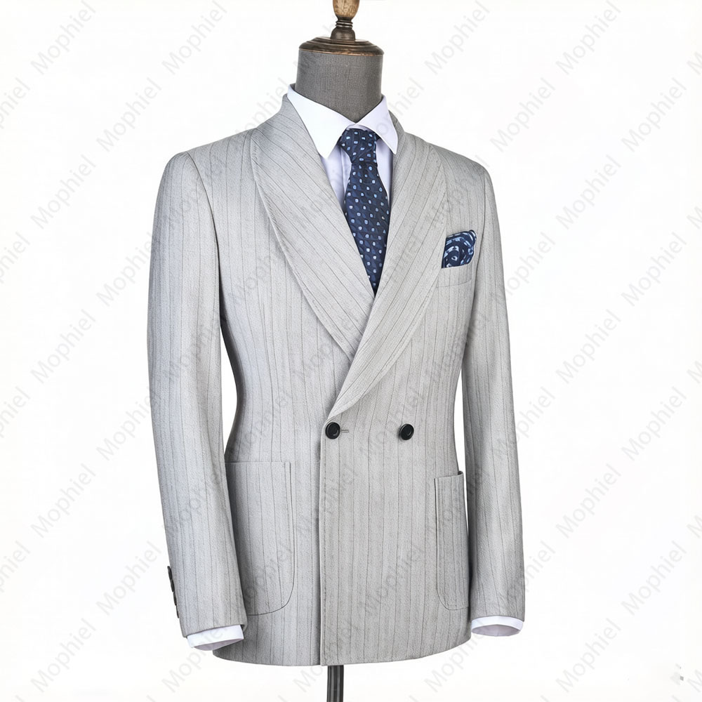 Mophiel Light Grey Men Suits S - Men'S Formal Wear In Wedding review and price