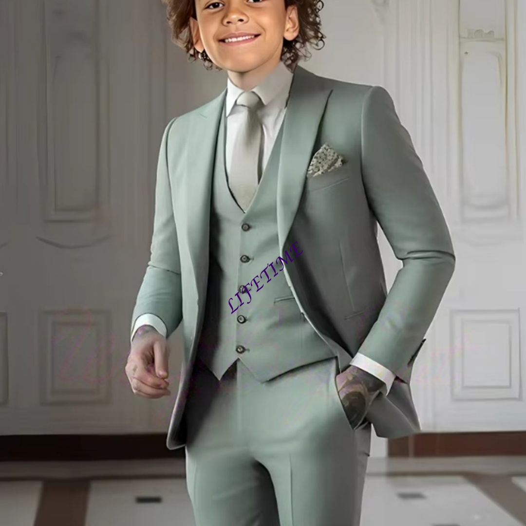 Light Green Three-piece Suit f - Formal Wear For Men Kids review and price