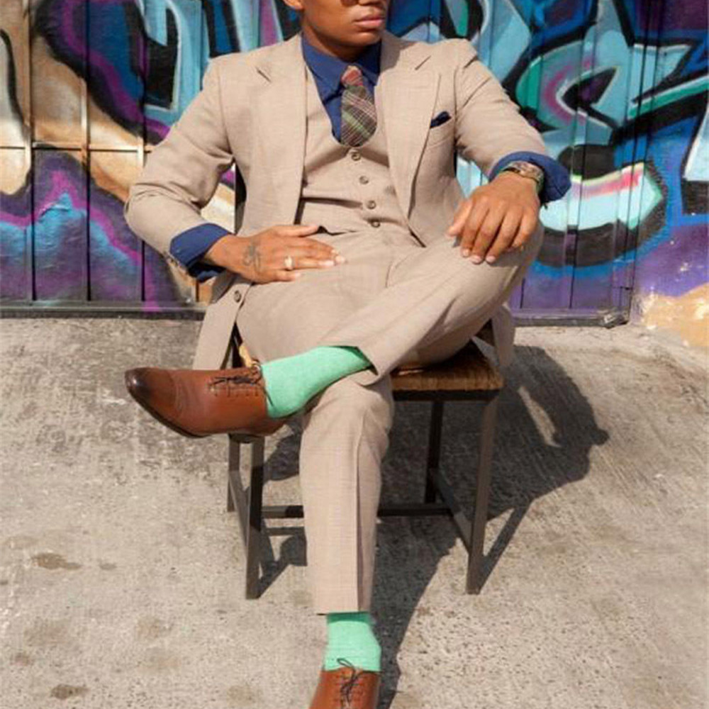 Ivory Slim Fit 3 Piece Men's W - Men'S Formal Wear Not Suit review and price