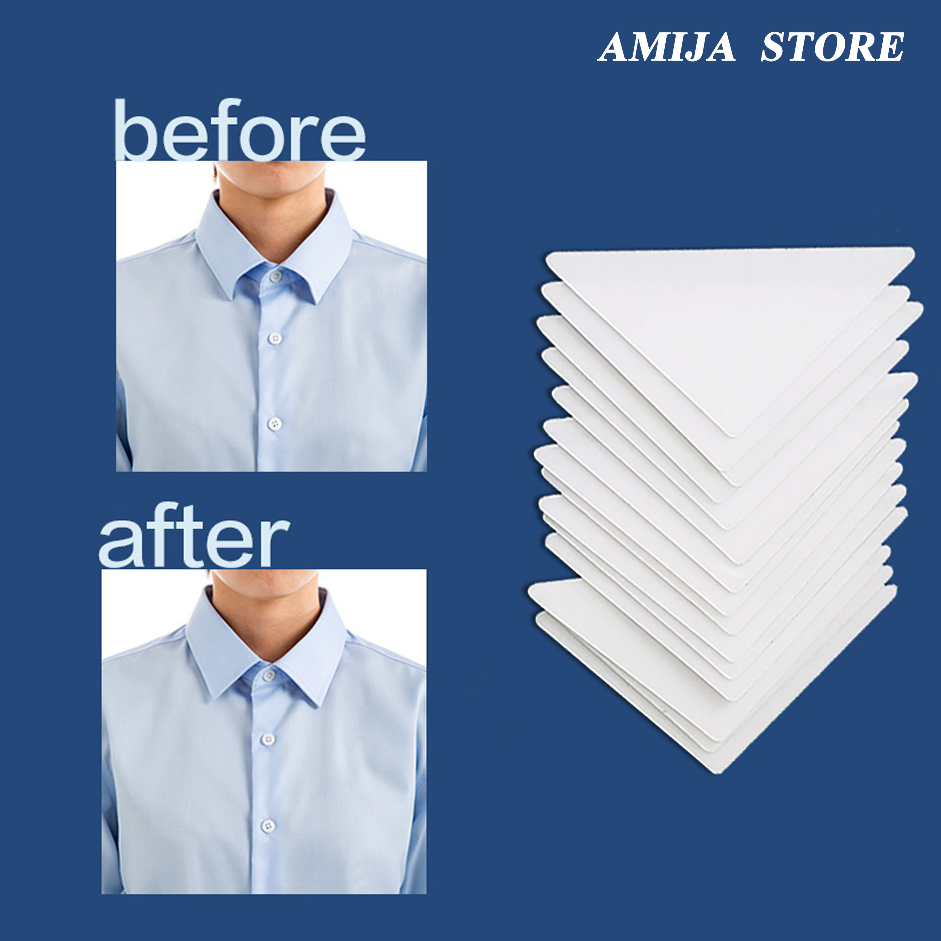 10/20/30 Pcs Collar Stays For  - Collar Stay Metal review and price