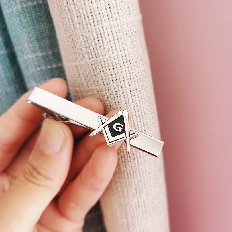 Masonic Fellow Mason Square an - Tie Bar Clip review and price