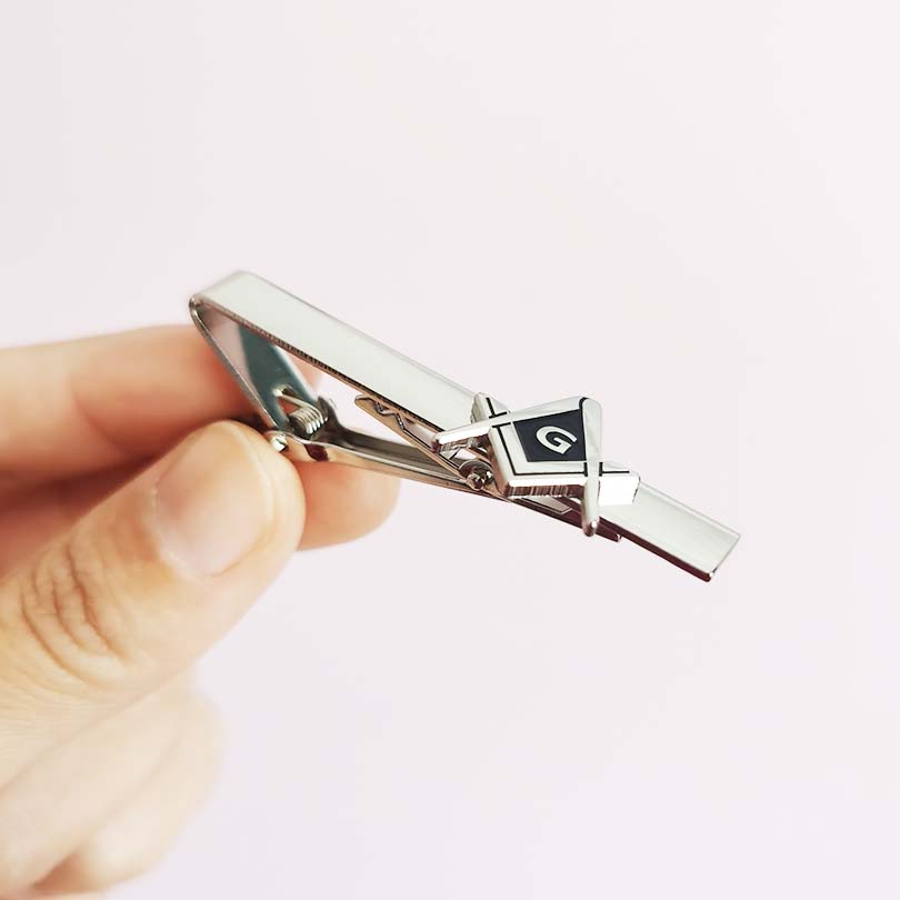 Masonic Fellow Mason Square an - Tie Bar Clip review and price