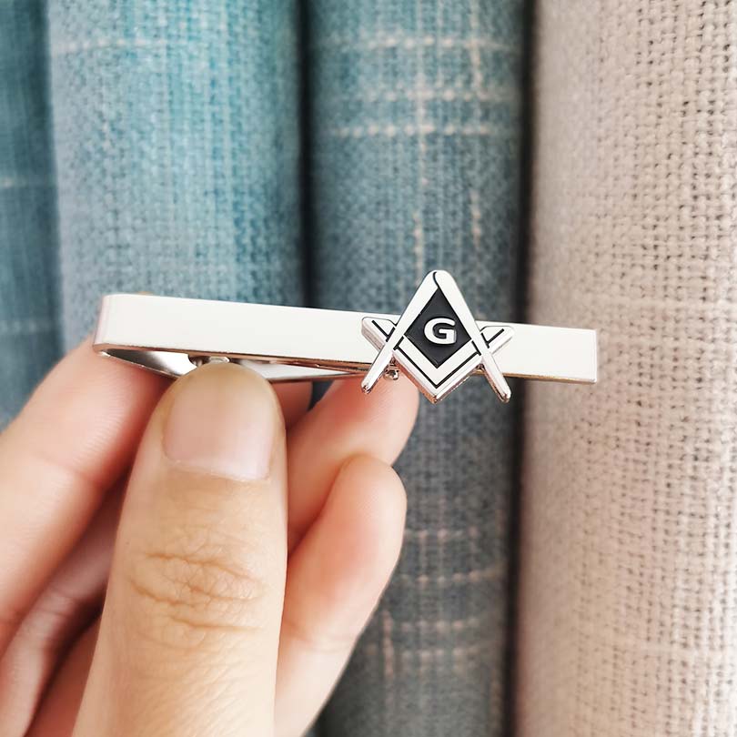 Masonic Fellow Mason Square an - Tie Bar Clip review and price