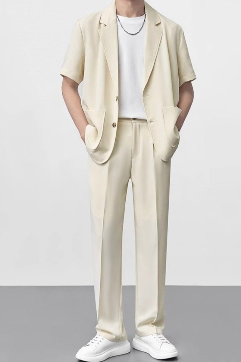 ​Thin Summer Suit Jacket For M - Men Formal Wear Shop review and price
