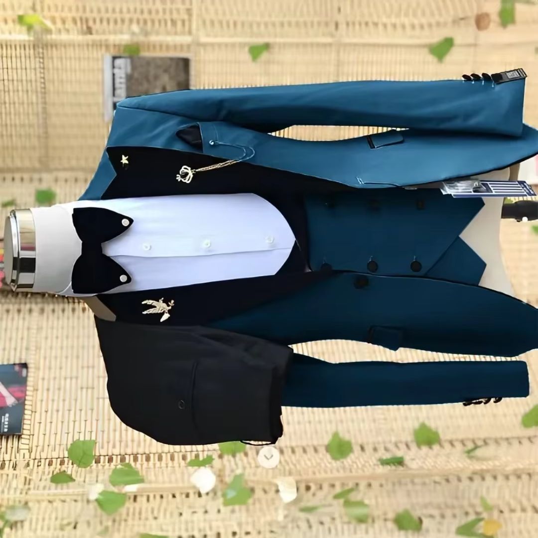 Elegant 3 Piece Slim Fit Men's - Men'S Formal Wear Not Suit review and price