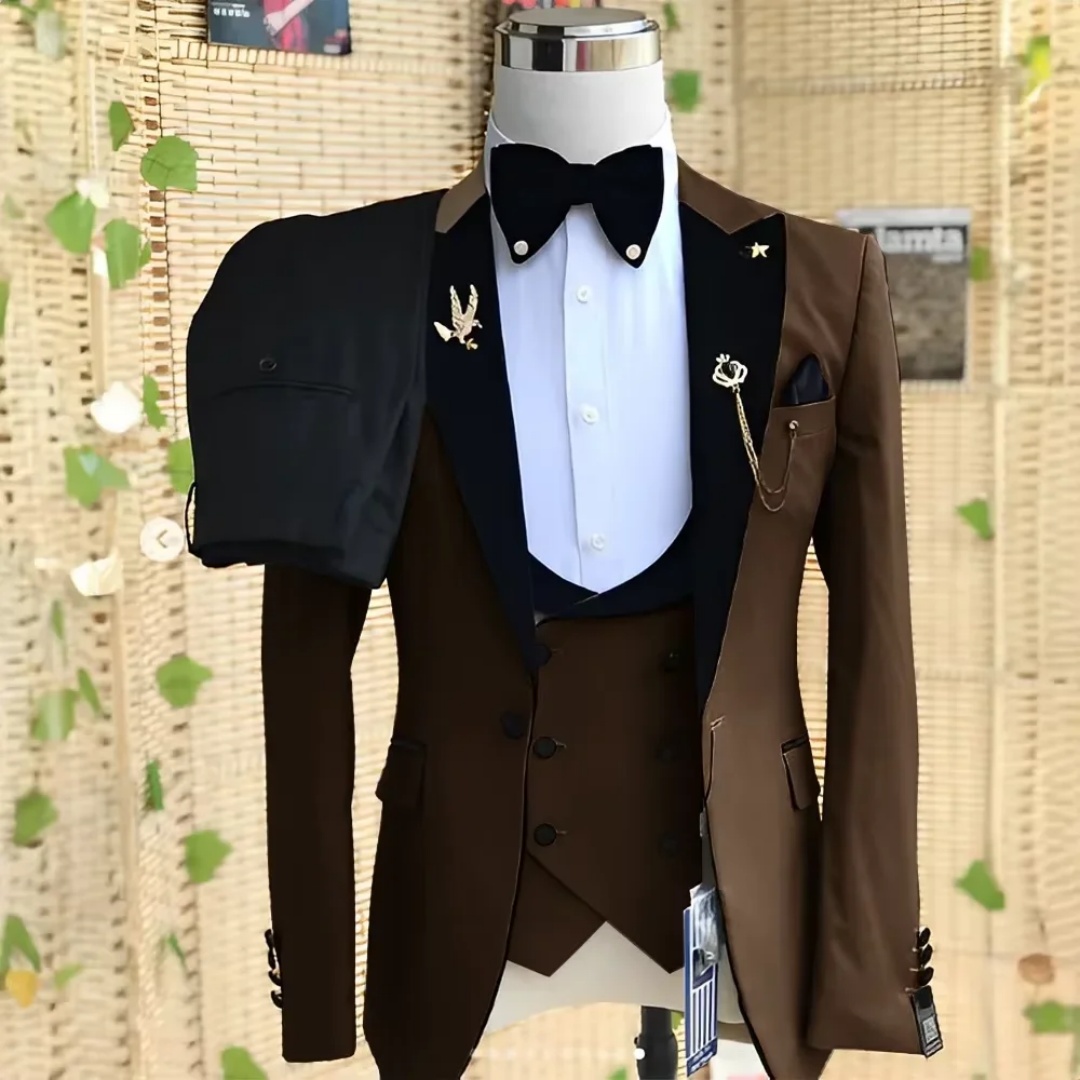 Elegant 3 Piece Slim Fit Men's - Men'S Formal Wear Not Suit review and price