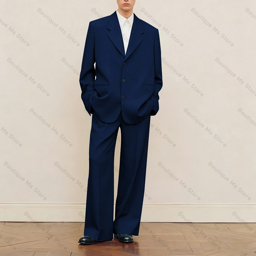 Men's Black Oversized Suit Set - Men'S Formal Wear In Wedding review and price