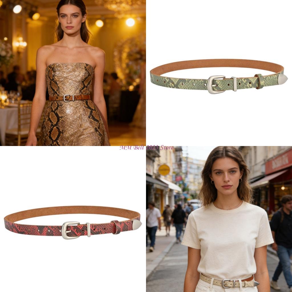 49ME Trendy Thin Waistband For - Formal Belt Leather Thin review and price